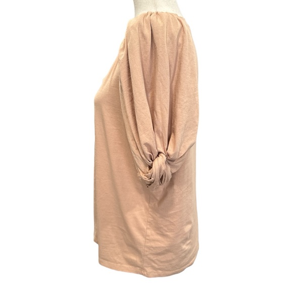 7 for All Mankind Clay Colored Cotton Top Size L - Picture 3 of 9